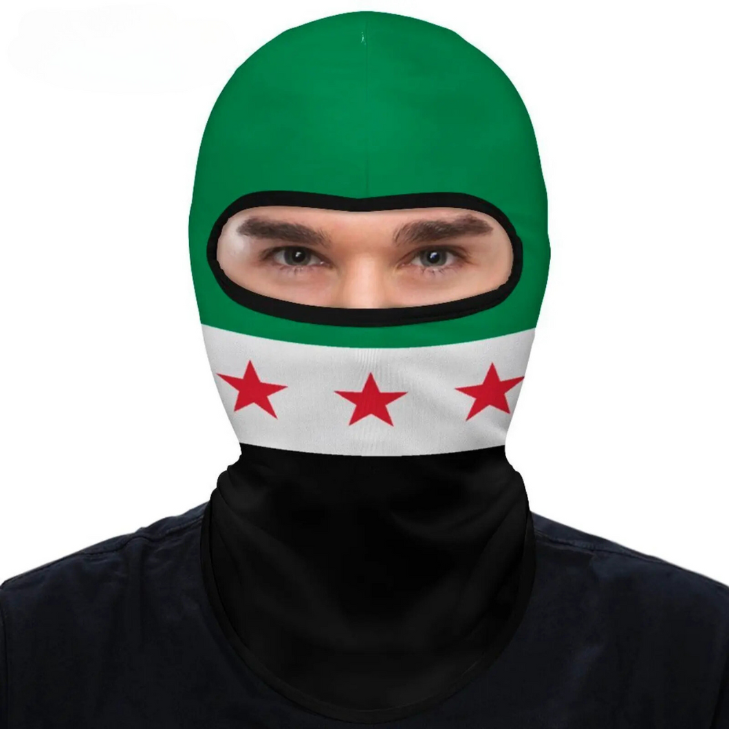 FREE SYRIA Motorcycle Face Mask