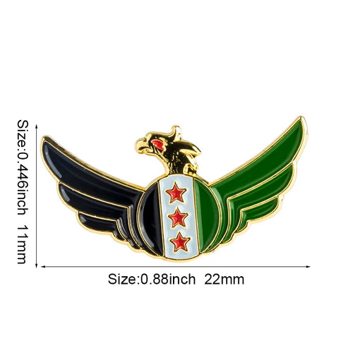 Syria Flag  Pin Badge