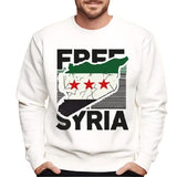 FREE SYRIA UNISEX ROUND NECK HOODIE